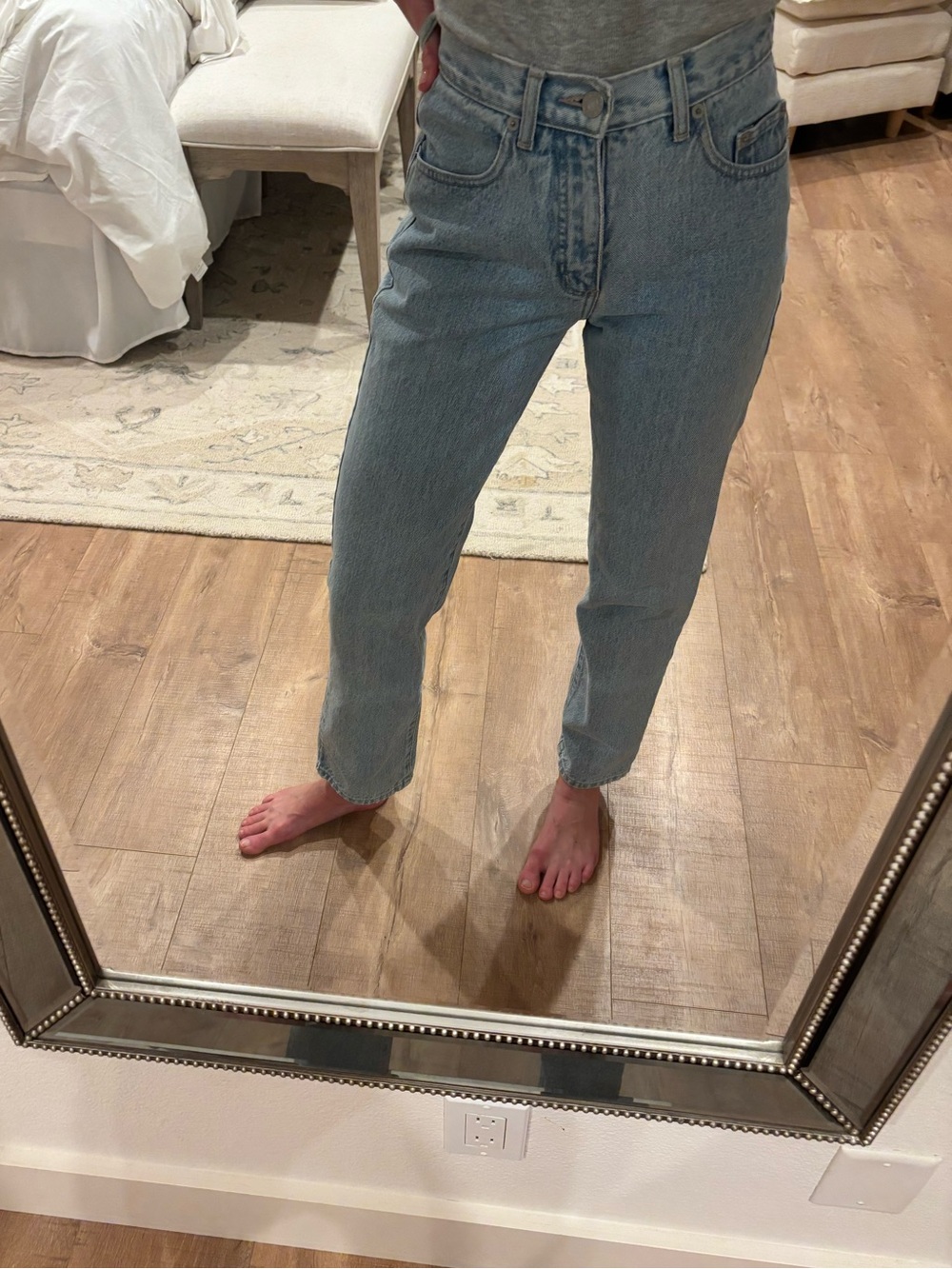 Vintage Guess high waist straight leg ankle jeans 100% cotton